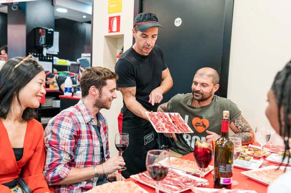 Dégustation de jambon ibérique à Barcelone