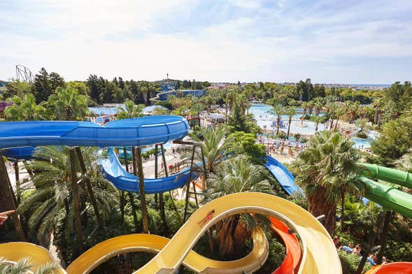Excursion au parc aquatique Caribe de PortAventura