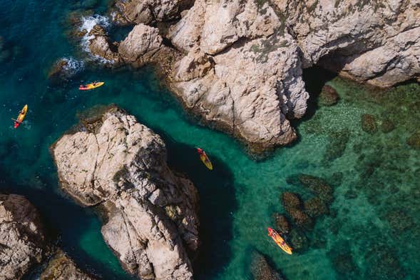 Excursion à Tossa de Mar + Plongée ou kayak