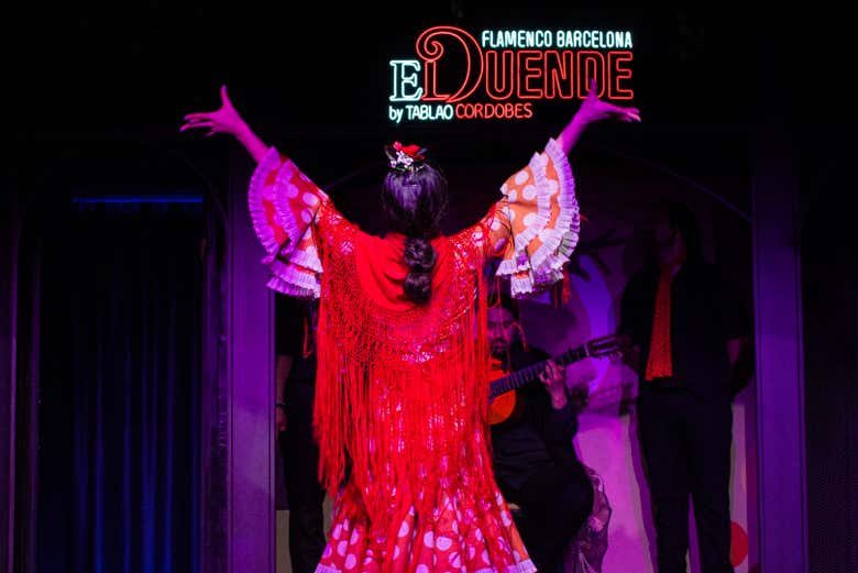 Danseuse de flamenco à El Duende