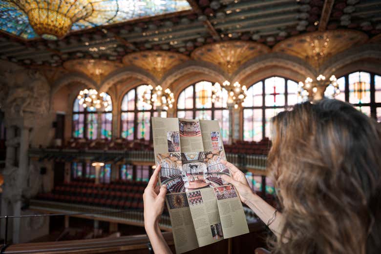 Visitez Palau de la Música Catalana en autonomie
