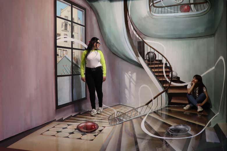 Illusion d'escalier