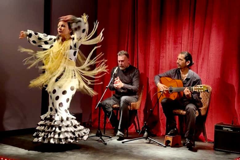 Profitez du spectacle de flamenco