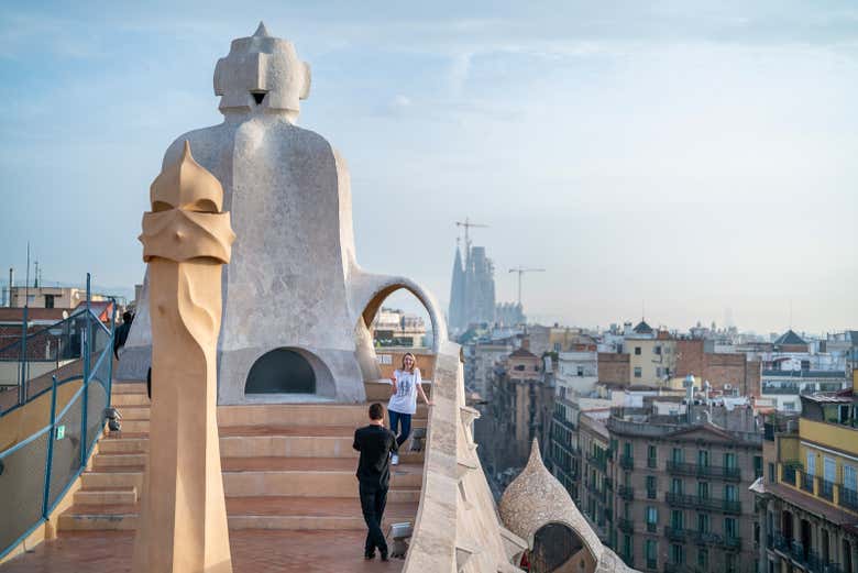 Explorez le Toit des guerriers de La Pedrera