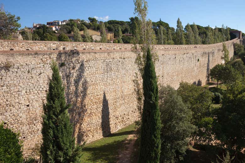 Les remparts médiévaux de Gérone