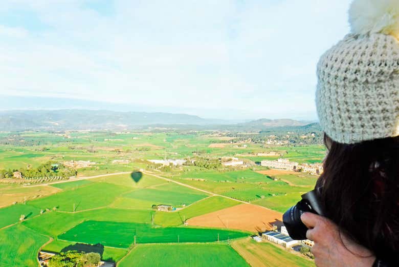 Vol en montgolfière