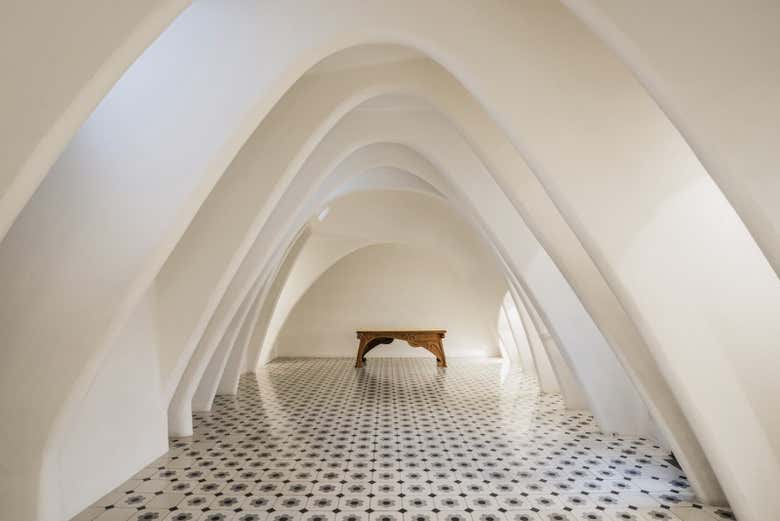 L'un des couloirs de la Casa Batlló
