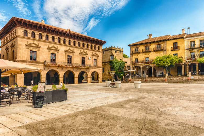 Plaza Mayor dul Poble Espanyol
