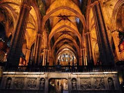 Cathédrale de Barcelone, intérieur