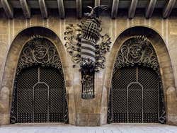 Palais Güell, intérieur