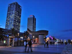 Port Olímpic de Barcelone, promenade