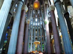Sagrada Familia, intérieur