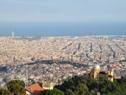 Tibidabo, vue