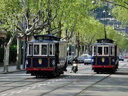 Tramvia Blau, Tramway Bleu à Barcelone