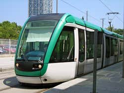Tramway à Barcelone