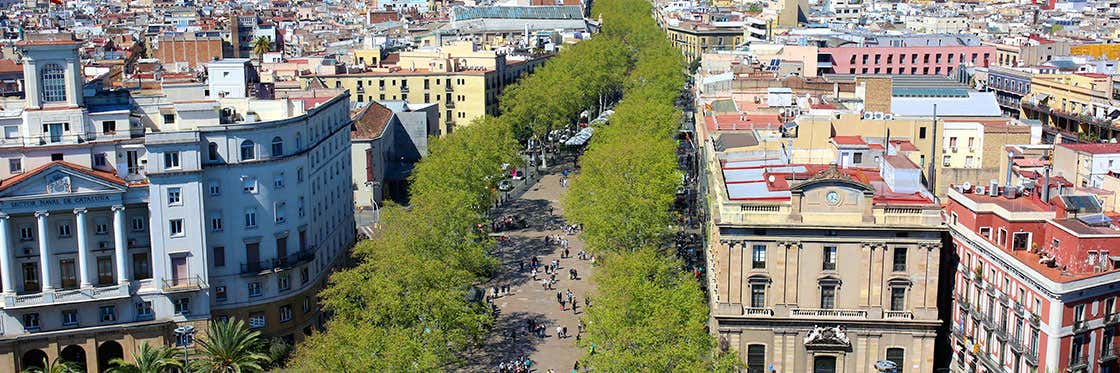 Les Ramblas de Barcelone