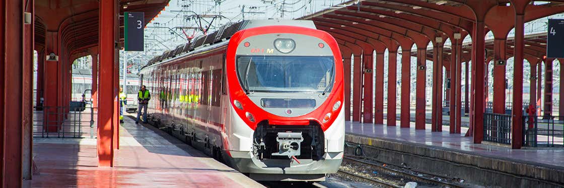 Trains de banlieue à Barcelone