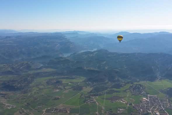 Vol en montgolfière à Montseny